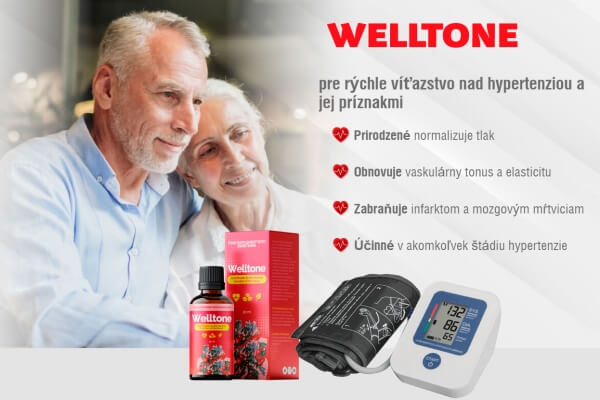 WellTone na vysoký krvný tlak – čo to je 