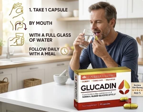 Ako užívať Glucadin – návod na použitie