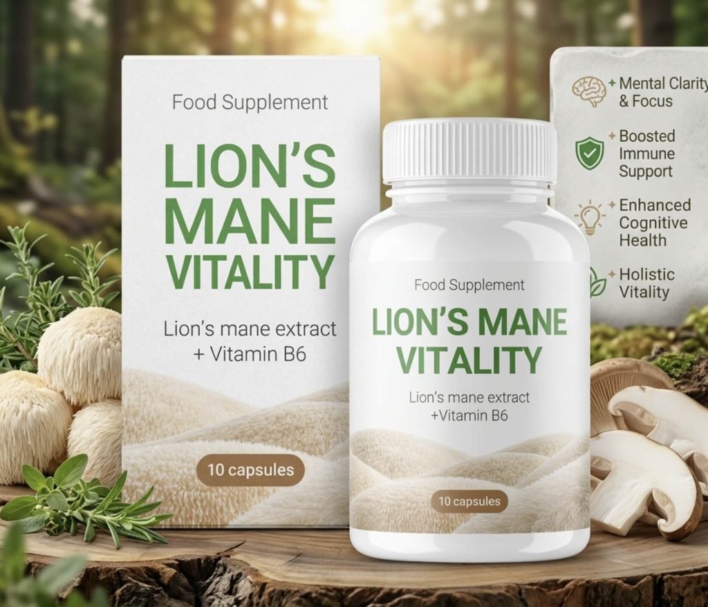 Aká je cena Lion's Mane Vitality na Slovensku?